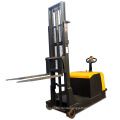 1t electric stacker truck balance forklift mini pallet stacker for sale